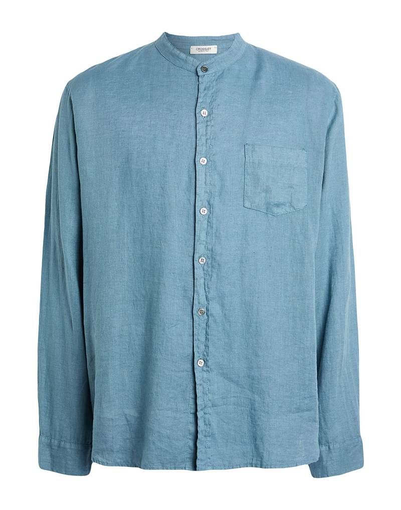 CROSSLEY Hemd Herren Blaugrau von CROSSLEY