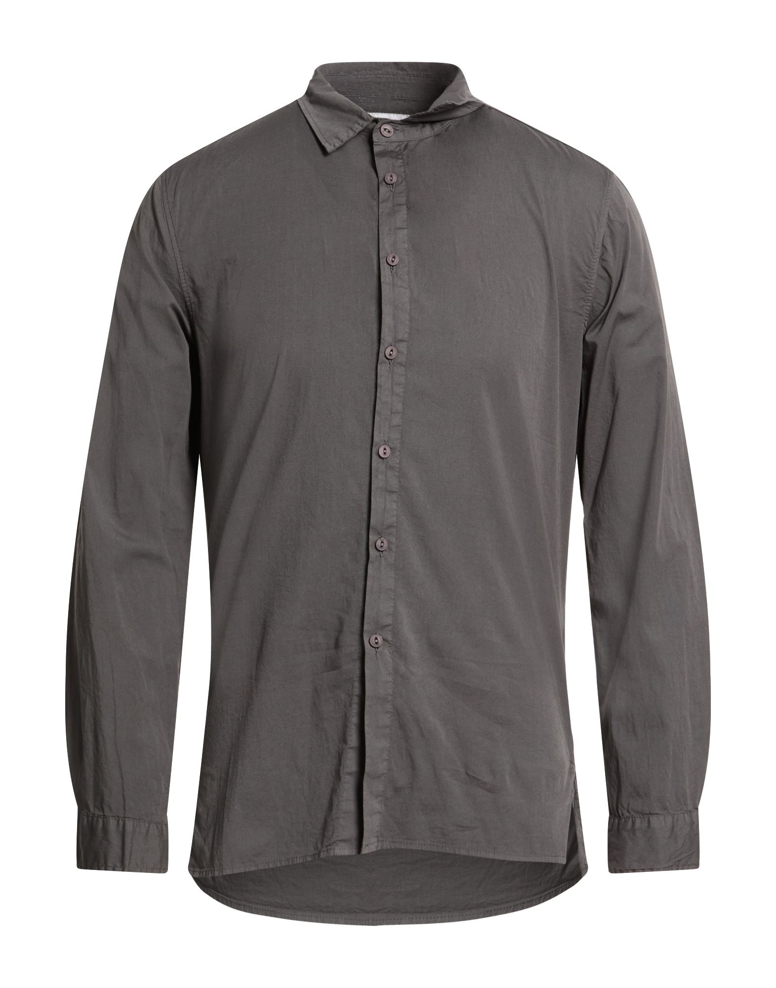 CROSSLEY Hemd Herren Braungrau von CROSSLEY