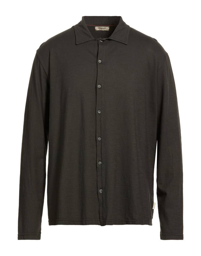 CROSSLEY Hemd Herren Braungrau von CROSSLEY
