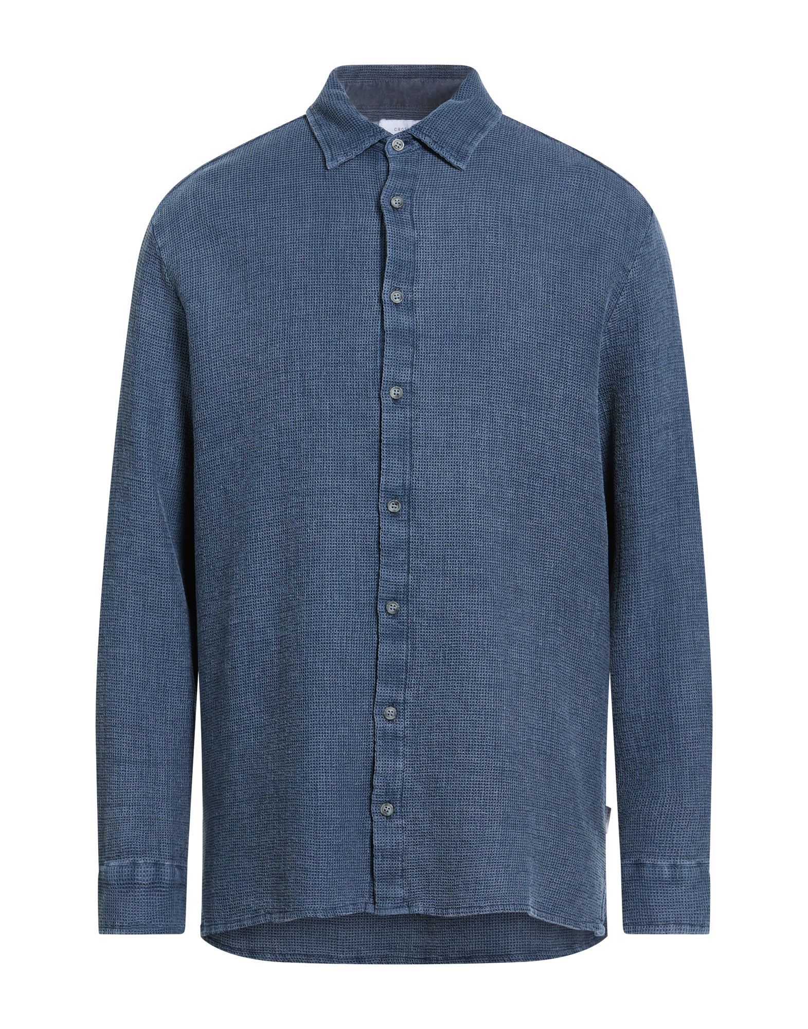 CROSSLEY Hemd Herren Marineblau von CROSSLEY