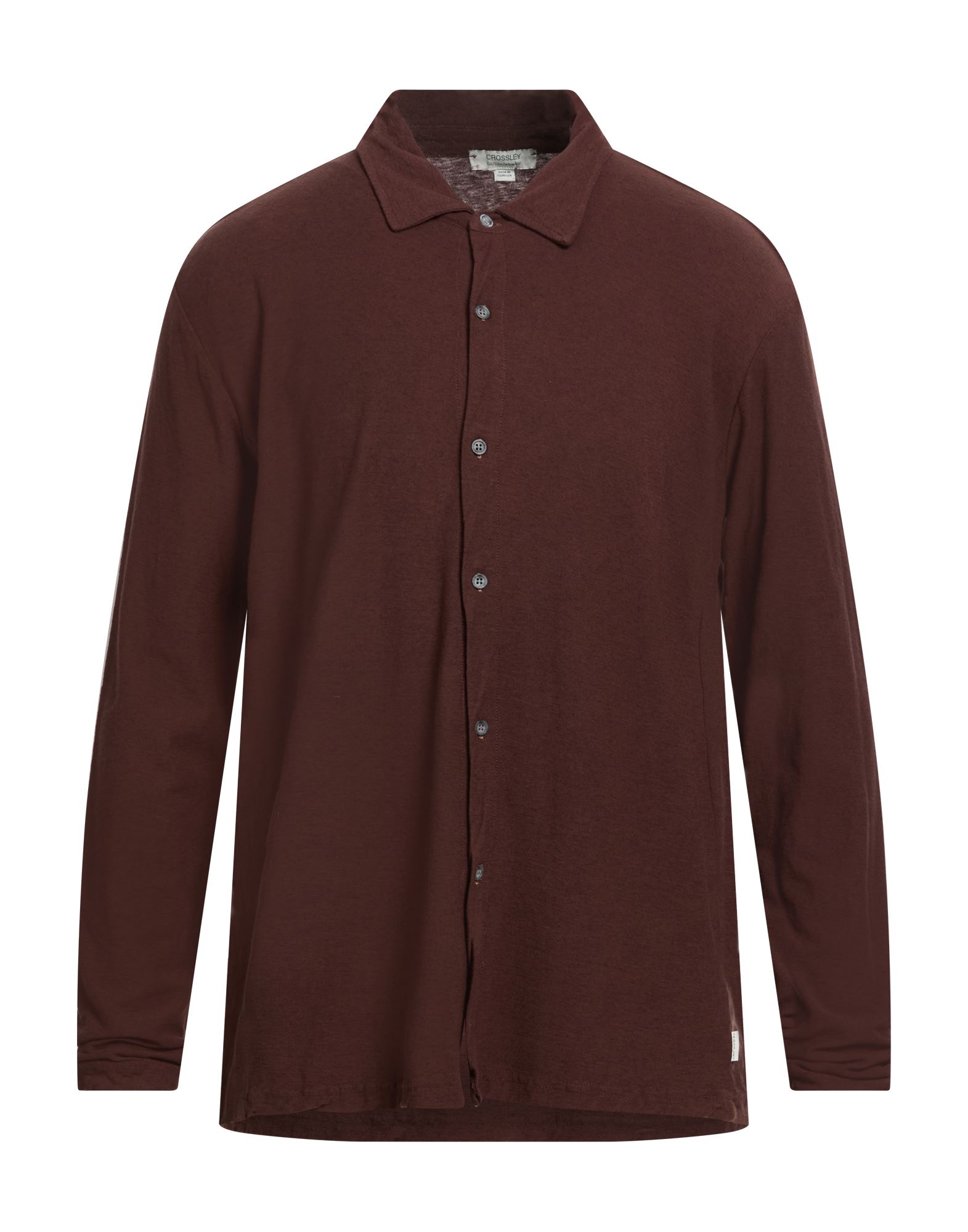 CROSSLEY Hemd Herren Schokobraun von CROSSLEY