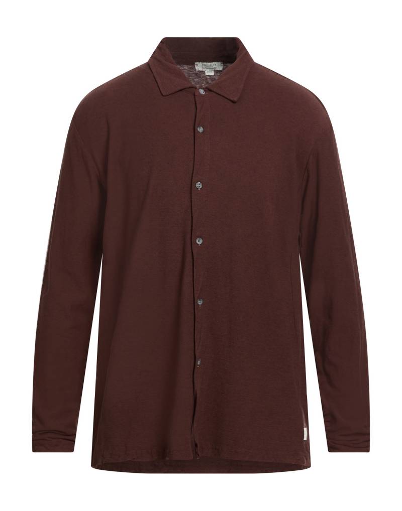 CROSSLEY Hemd Herren Schokobraun von CROSSLEY