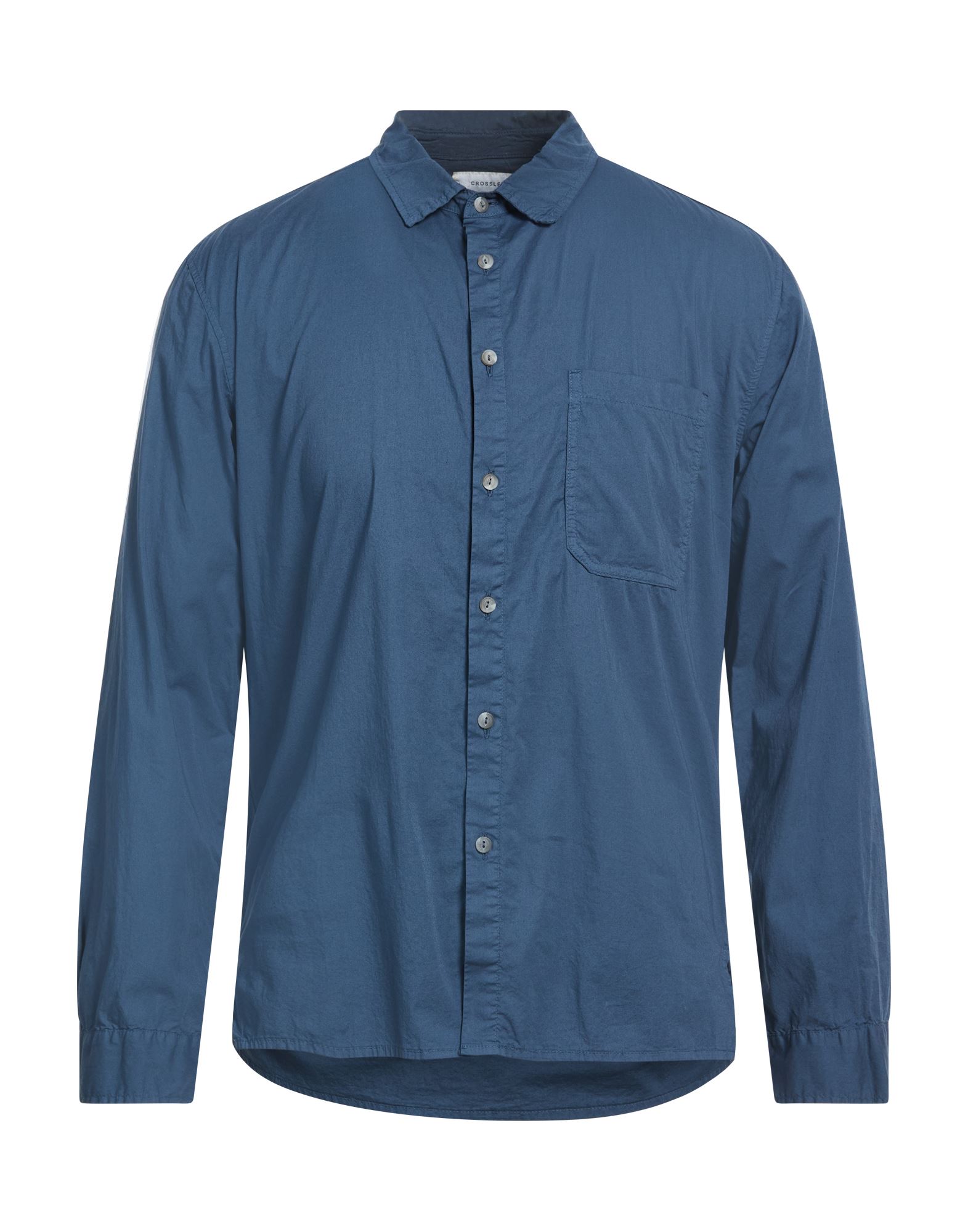 CROSSLEY Hemd Herren Taubenblau von CROSSLEY