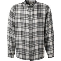 CROSSLEY Herren Hemd grau kariert von CROSSLEY