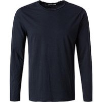 CROSSLEY Herren Longsleeve blau Baumwolle von CROSSLEY