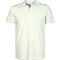 CROSSLEY Herren Polo-Shirt grün Baumwoll-Jersey von CROSSLEY