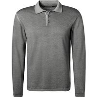 CROSSLEY Herren Rollkragenpullover grau Wolle unifarben von CROSSLEY