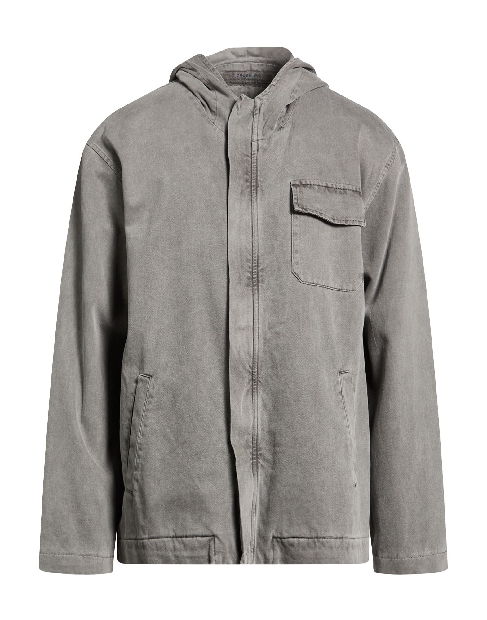 CROSSLEY Jeansjacke/-mantel Herren Grau CROSSLEY Jeansjacke/-mantel Herren Grau von CROSSLEY