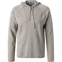 CROSSLEY Herren Kapuzenpullover beige unifarben von CROSSLEY