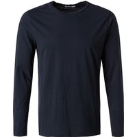 CROSSLEY Herren Longsleeve blau Baumwolle von CROSSLEY