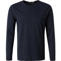 CROSSLEY Herren Longsleeve blau Baumwolle von CROSSLEY