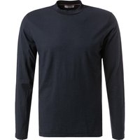 CROSSLEY Herren Longsleeve blau Baumwolle von CROSSLEY