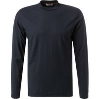 CROSSLEY Herren Longsleeve blau Baumwolle von CROSSLEY