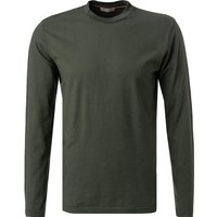 CROSSLEY Herren Longsleeve grün Baumwolle von CROSSLEY