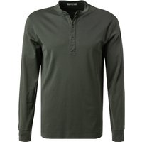 CROSSLEY Herren Longsleeve grün Baumwolle von CROSSLEY