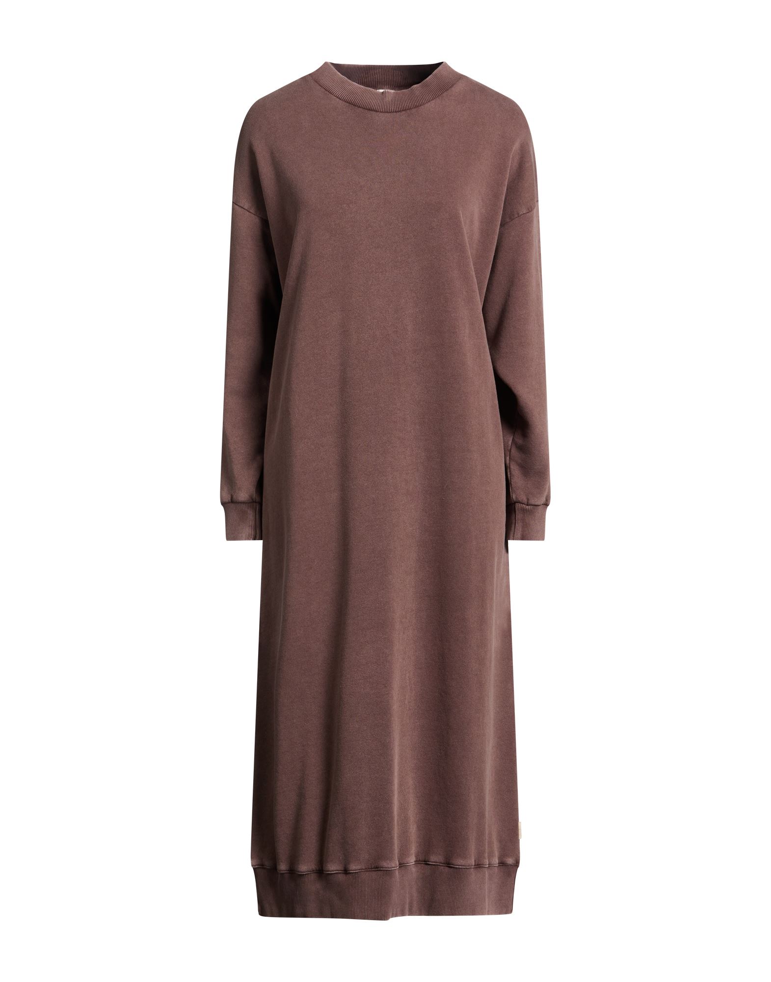 CROSSLEY Midi-kleid Damen Braun von CROSSLEY