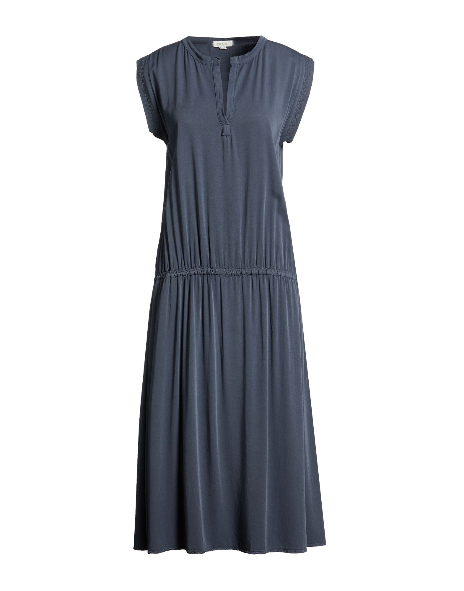 CROSSLEY Midi-kleid Damen Taubenblau CROSSLEY Midi-kleid Damen Taubenblau von CROSSLEY