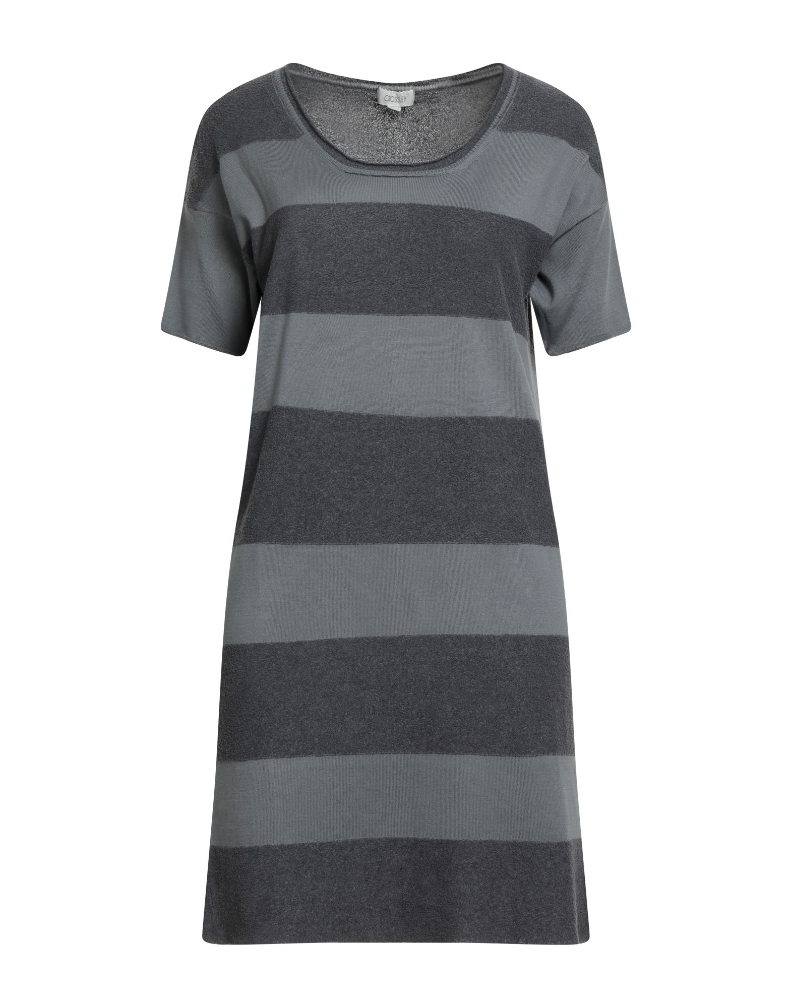 CROSSLEY Mini-kleid Damen Grau CROSSLEY Mini-kleid Damen Grau von CROSSLEY