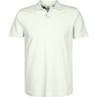 CROSSLEY Herren Polo-Shirt grün Baumwoll-Jersey von CROSSLEY