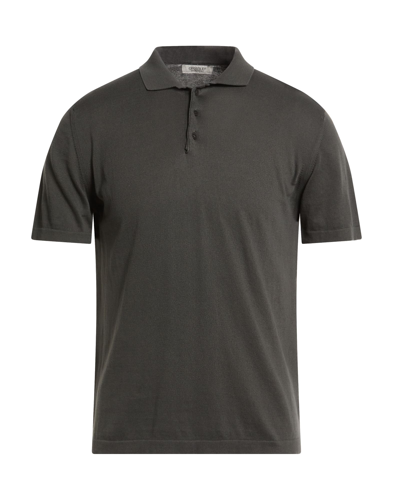 CROSSLEY Poloshirt Herren Braungrau von CROSSLEY