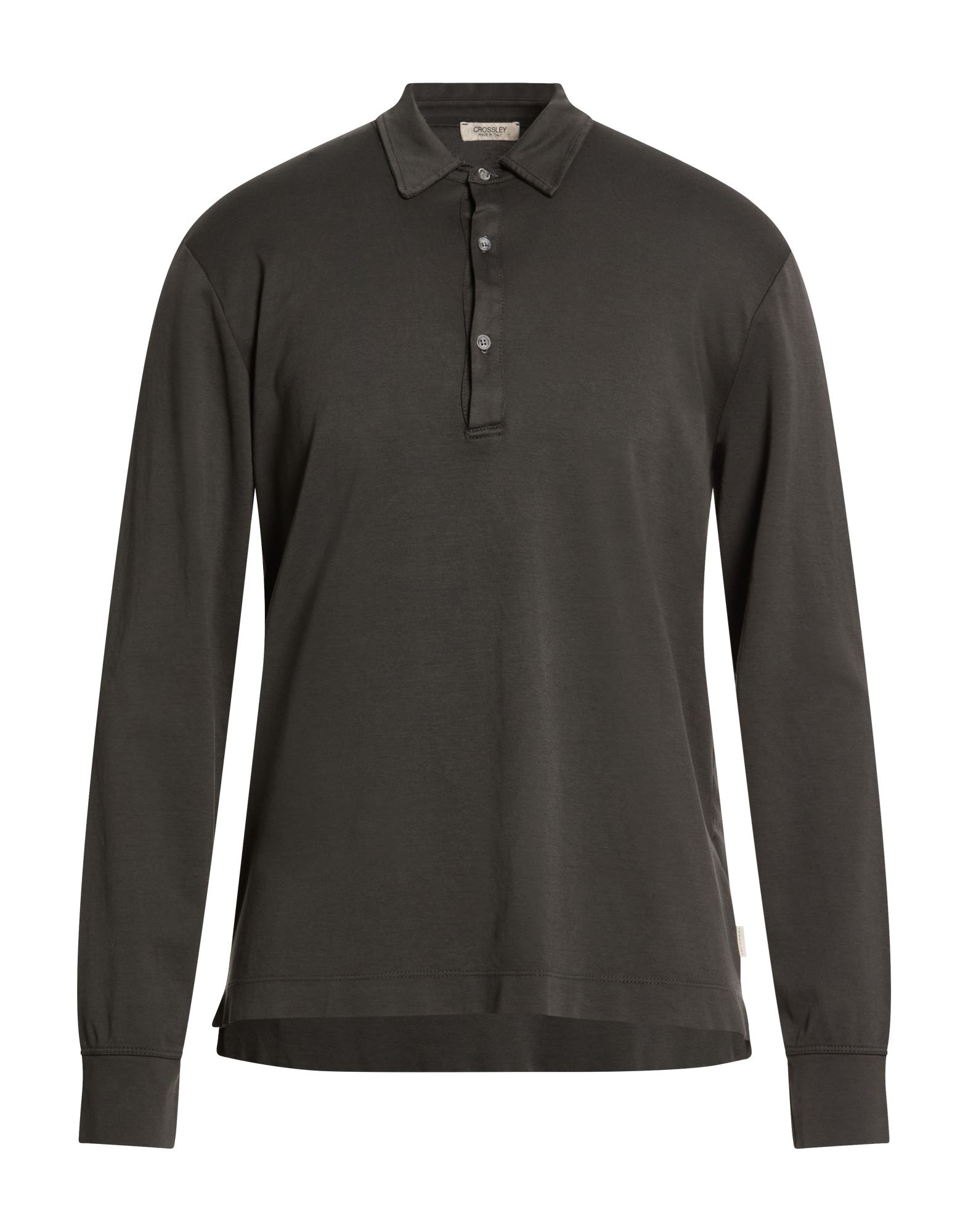 CROSSLEY Poloshirt Herren Braungrau von CROSSLEY