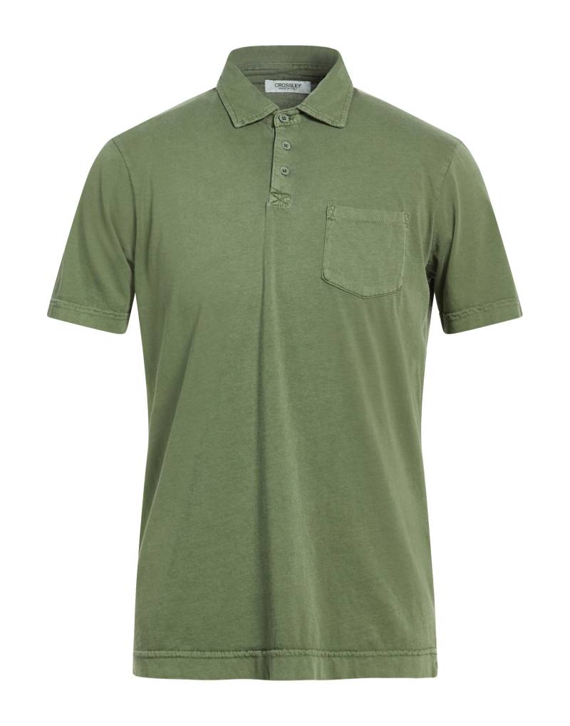 CROSSLEY Poloshirt Herren Militärgrün von CROSSLEY