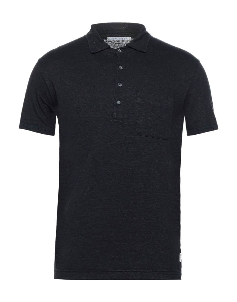 CROSSLEY Poloshirt Herren Schwarz von CROSSLEY