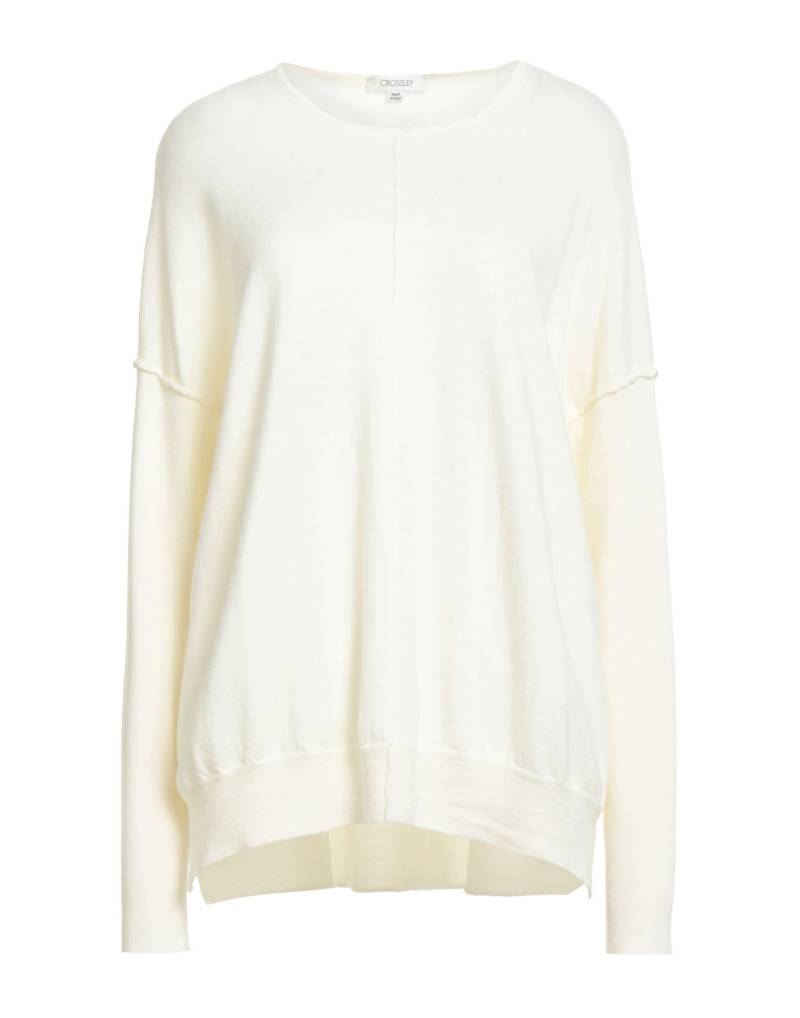 CROSSLEY Pullover Damen Cremeweiß von CROSSLEY