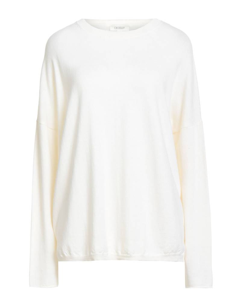 CROSSLEY Pullover Damen Elfenbein CROSSLEY Pullover Damen Elfenbein von CROSSLEY