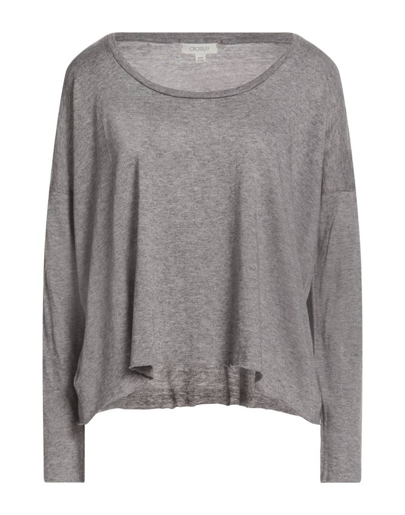CROSSLEY Pullover Damen Grau von CROSSLEY