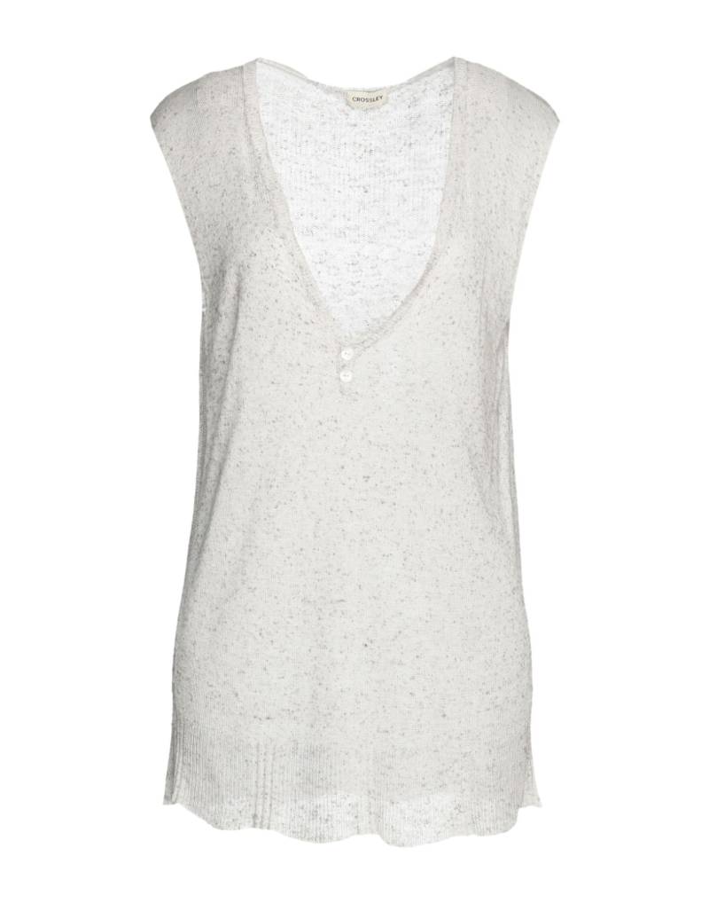 CROSSLEY Pullover Damen Hellgrau von CROSSLEY