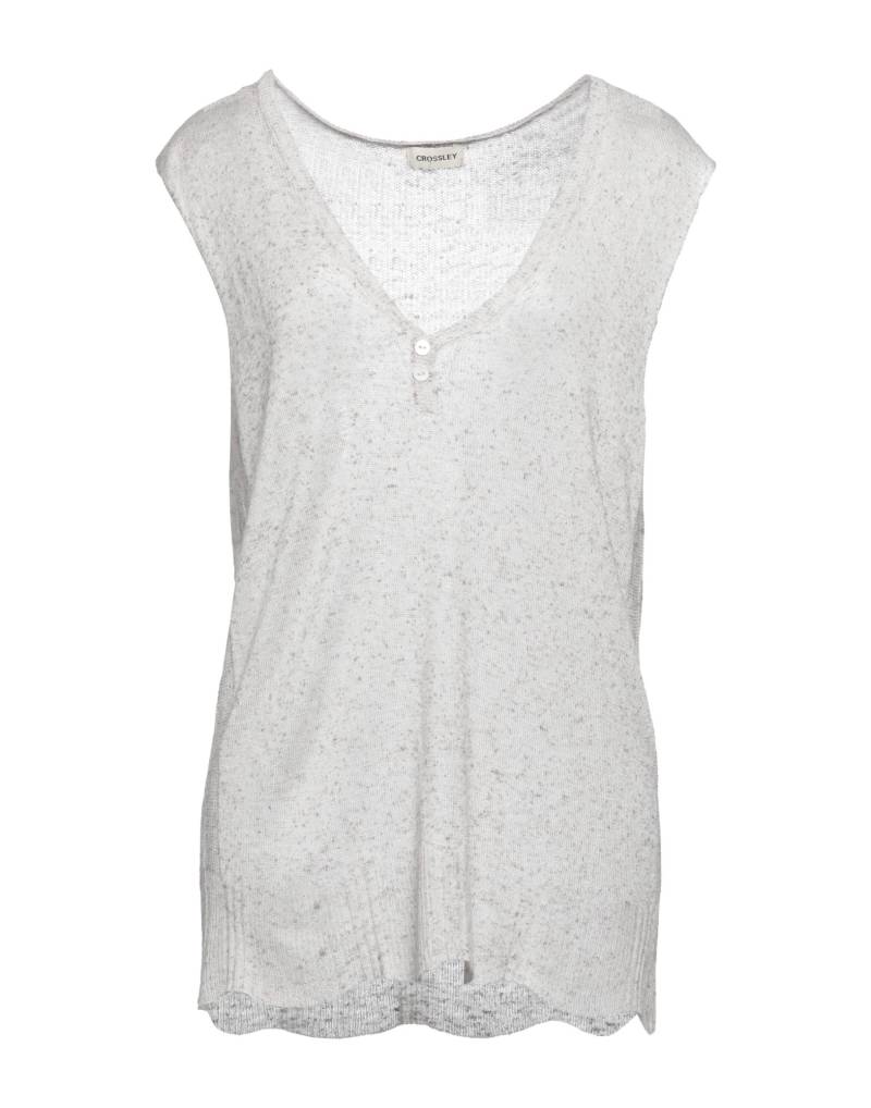 CROSSLEY Pullover Damen Hellgrau von CROSSLEY