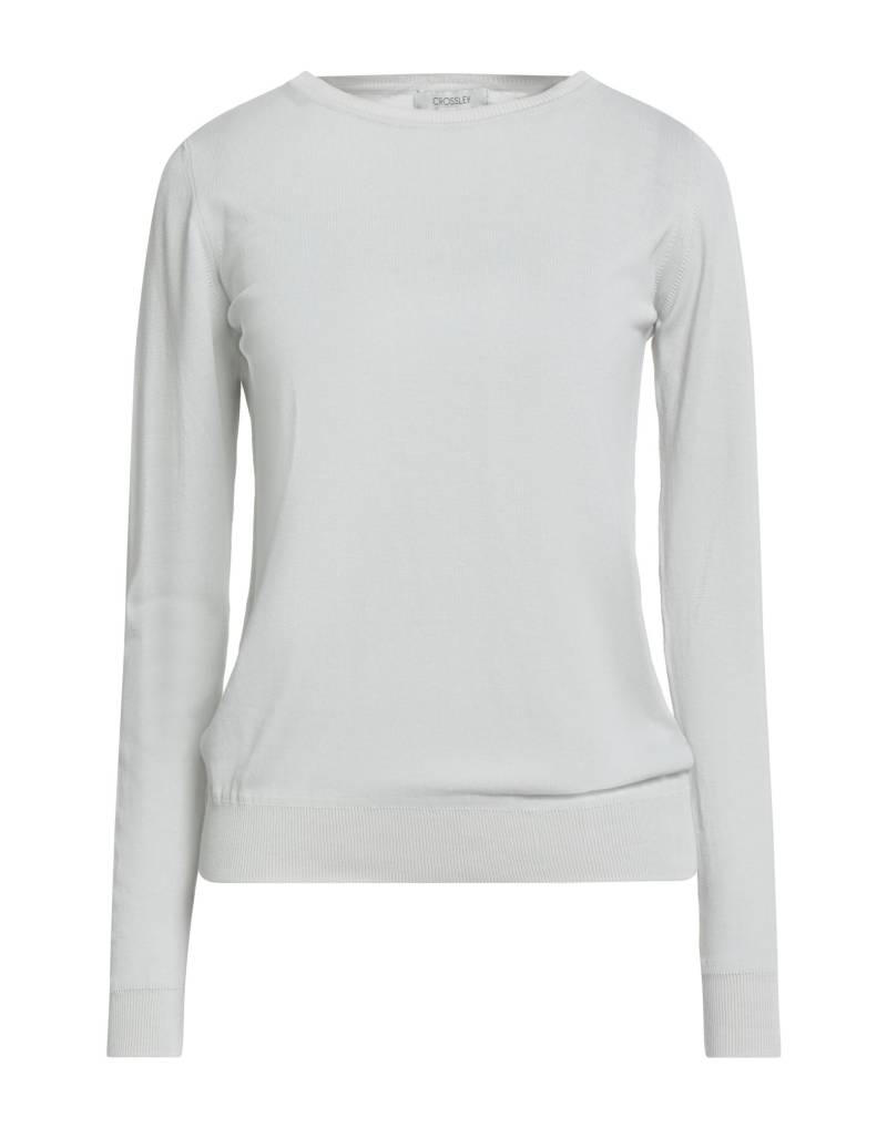 CROSSLEY Pullover Damen Hellgrau CROSSLEY Pullover Damen Hellgrau von CROSSLEY
