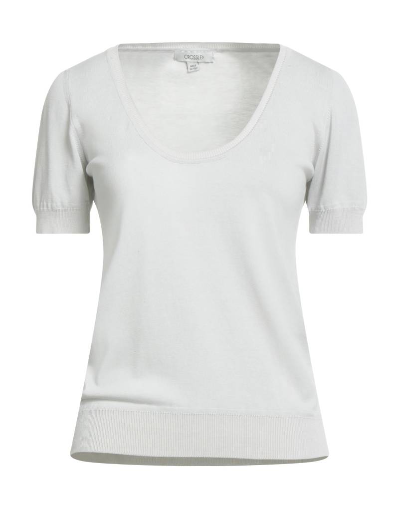 CROSSLEY Pullover Damen Hellgrau CROSSLEY Pullover Damen Hellgrau von CROSSLEY