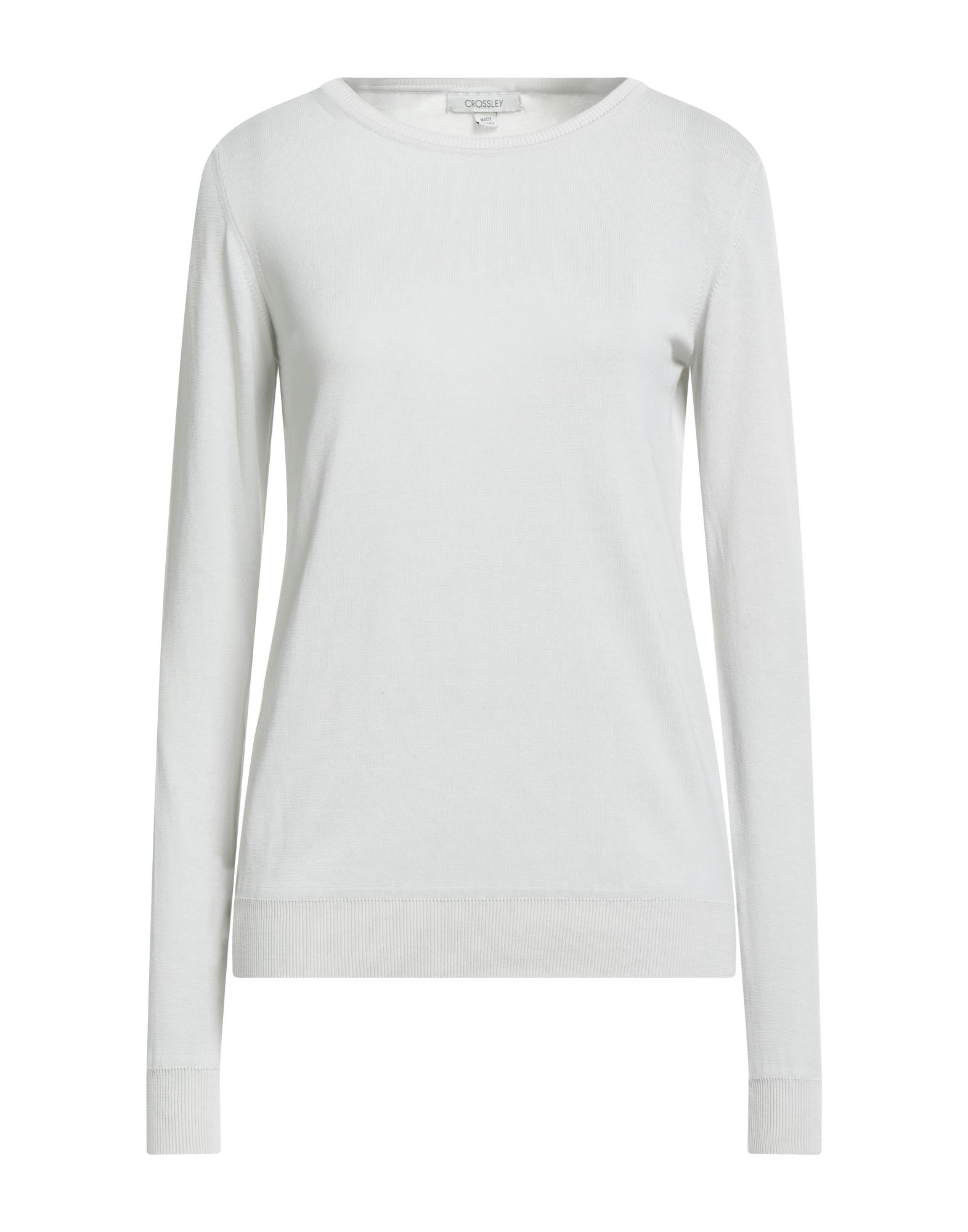 CROSSLEY Pullover Damen Hellgrau CROSSLEY Pullover Damen Hellgrau von CROSSLEY
