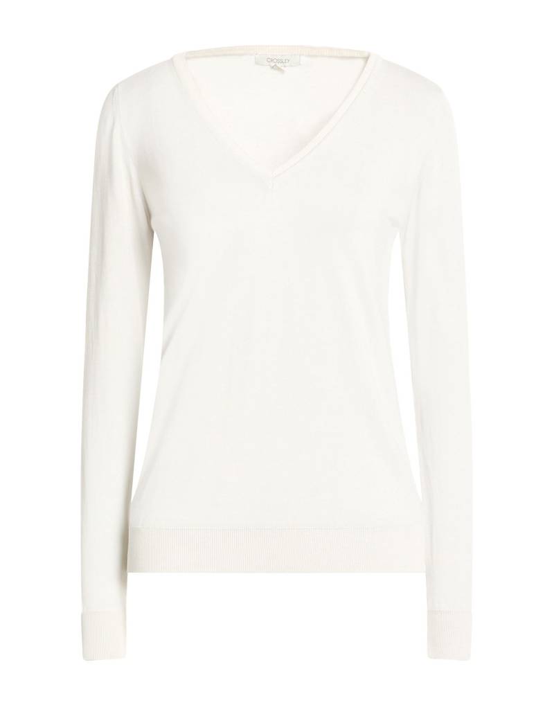 CROSSLEY Pullover Damen Hellgrau CROSSLEY Pullover Damen Hellgrau von CROSSLEY