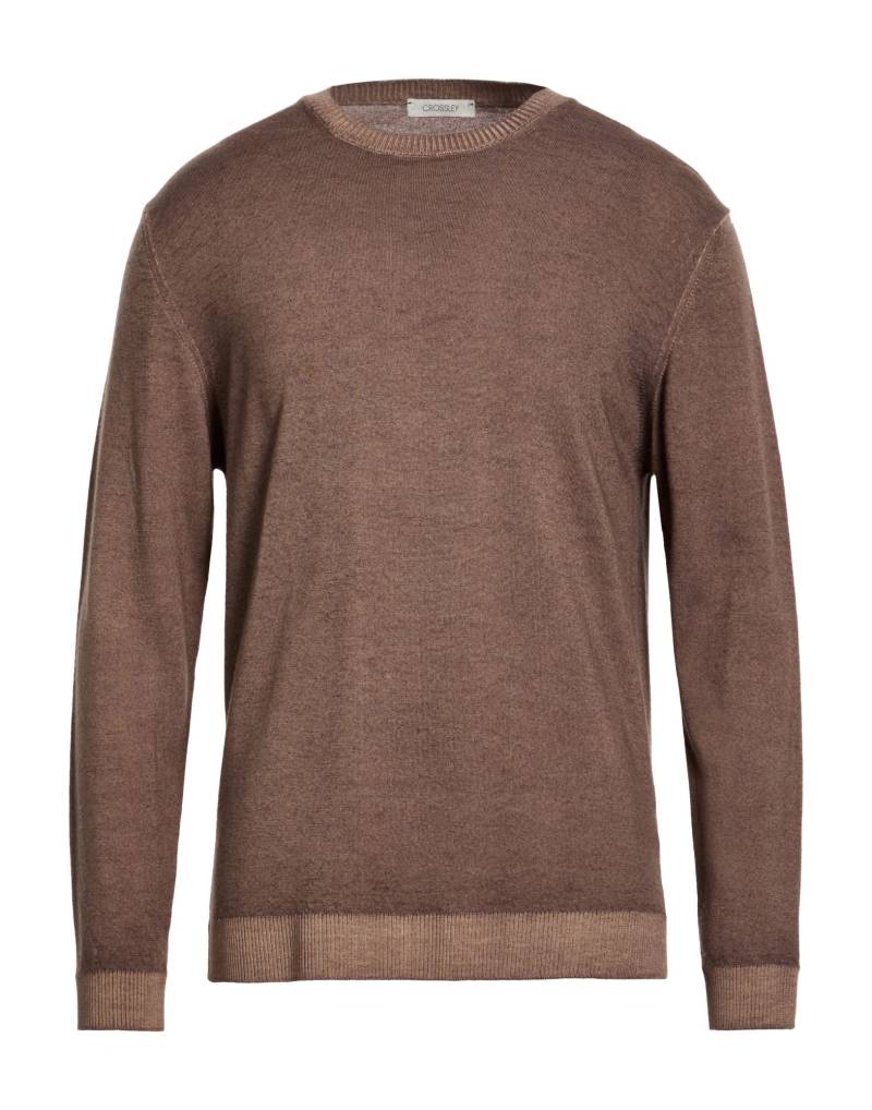 CROSSLEY Pullover Herren Maulwurfsgrau von CROSSLEY