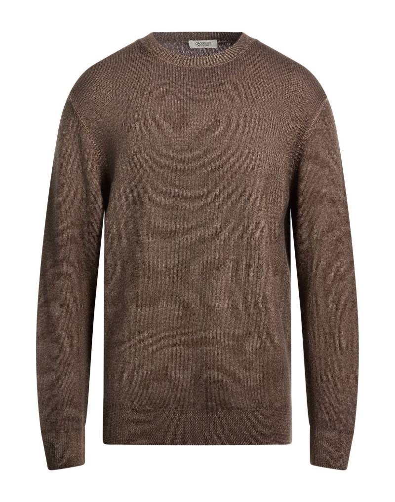 CROSSLEY Pullover Herren Maulwurfsgrau von CROSSLEY