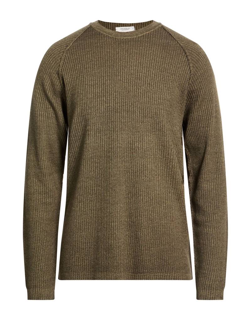 CROSSLEY Pullover Herren Militärgrün von CROSSLEY
