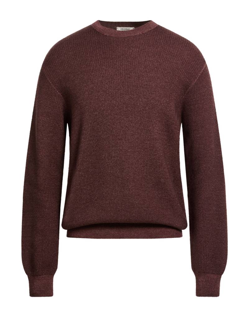 CROSSLEY Pullover Herren Schokobraun von CROSSLEY