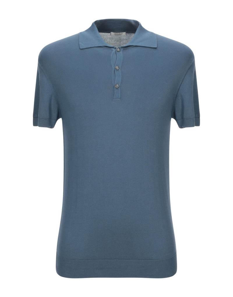 CROSSLEY Pullover Herren Taubenblau von CROSSLEY