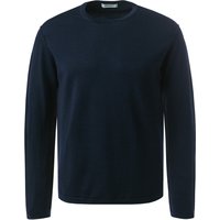 CROSSLEY Herren Pullover blau unifarben von CROSSLEY