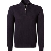 CROSSLEY Herren Pullover blau unifarben von CROSSLEY