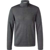 CROSSLEY Herren Pullover grau unifarben von CROSSLEY