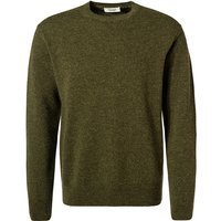 CROSSLEY Herren Pullover grün unifarben von CROSSLEY