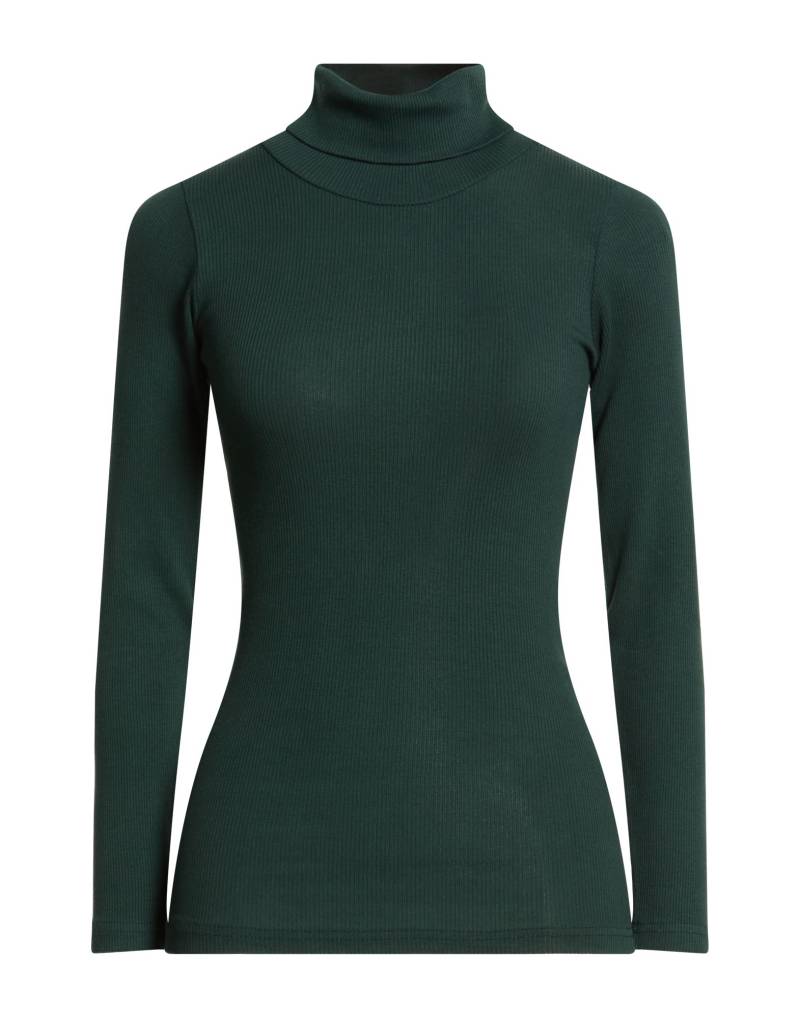 CROSSLEY Rollkragenpullover Damen Dunkelgrün von CROSSLEY