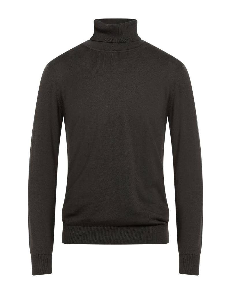 CROSSLEY Rollkragenpullover Herren Braungrau von CROSSLEY