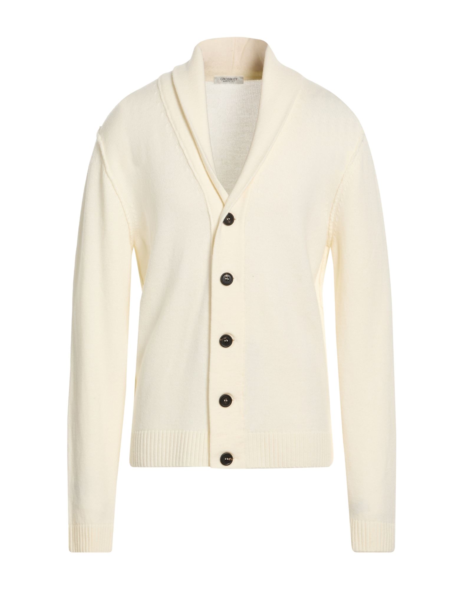 CROSSLEY Strickjacke Herren Elfenbein von CROSSLEY