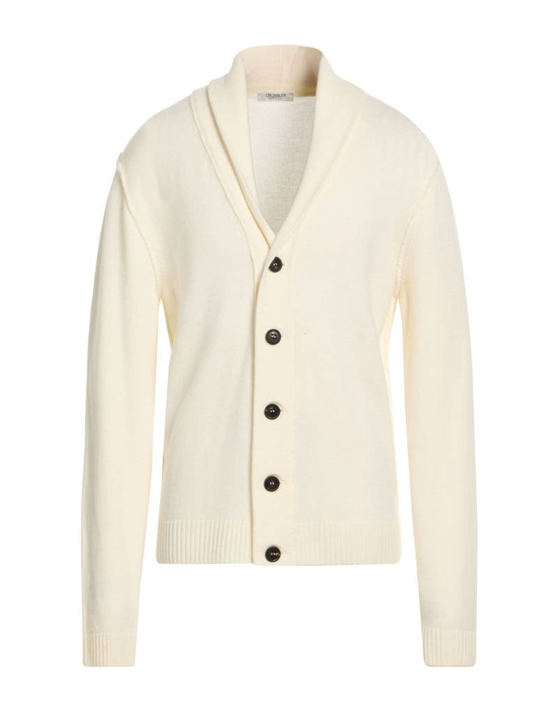 CROSSLEY Strickjacke Herren Elfenbein von CROSSLEY