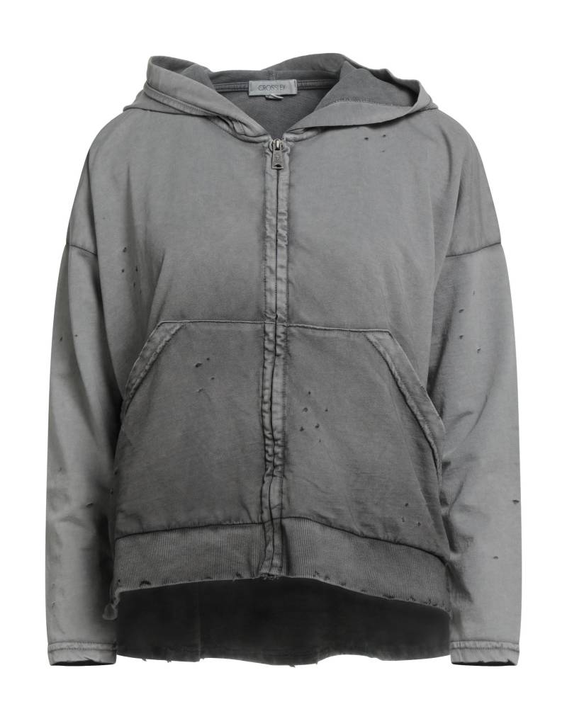 CROSSLEY Sweatshirt Damen Hellgrau CROSSLEY Sweatshirt Damen Hellgrau von CROSSLEY